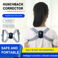 LCD 8-shaped Shoulder Training Corrector Rechargeable 400mAh Back Correction Belts Vibration Reminder Adjustable for Work Sudy